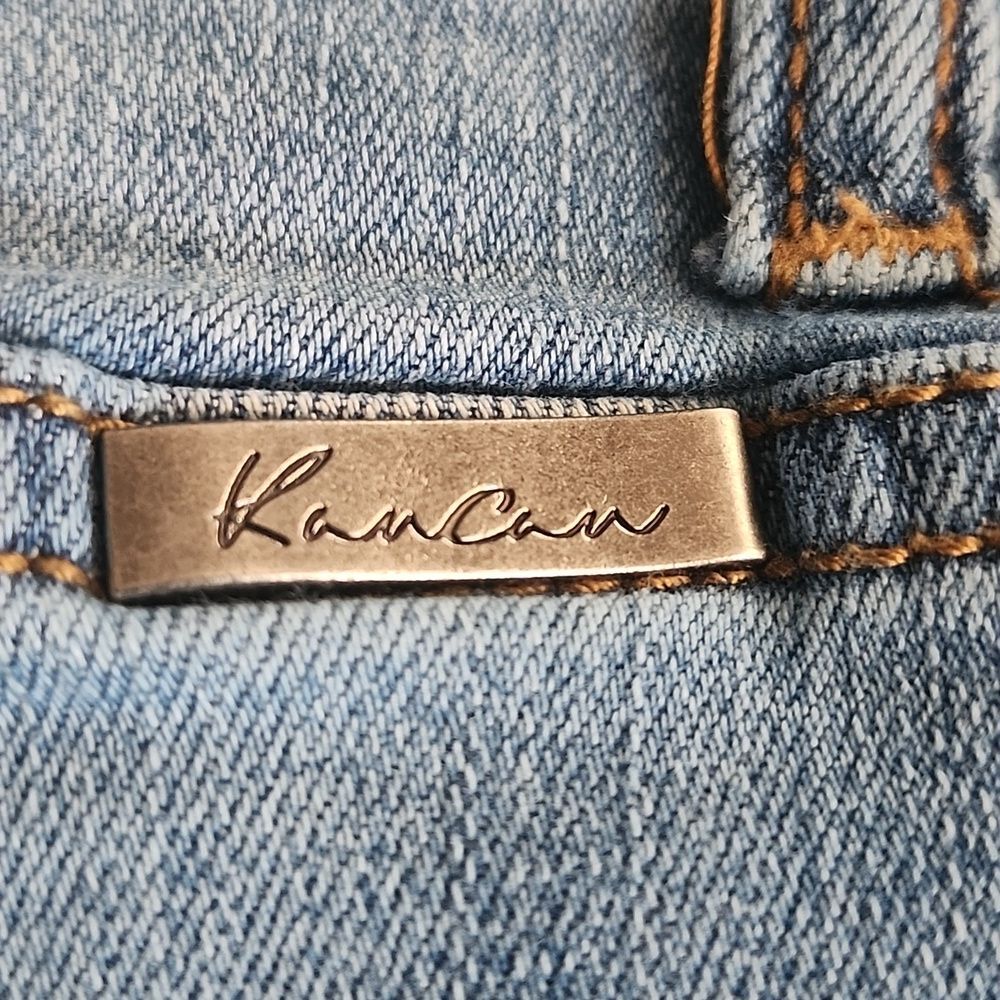 KanCan, Light Blue Wash, Distressed, High Waisted, Skinny Stretch Jeans, 11/29 - Picture 6 of 9